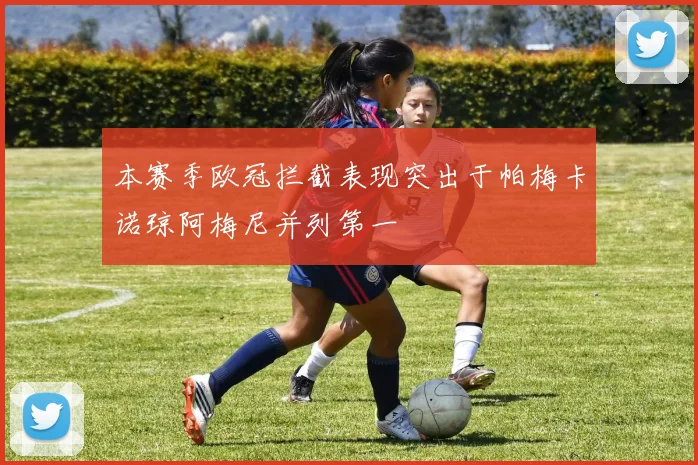 本赛季欧冠拦截表现突出于帕梅卡诺琼阿梅尼并列第一
